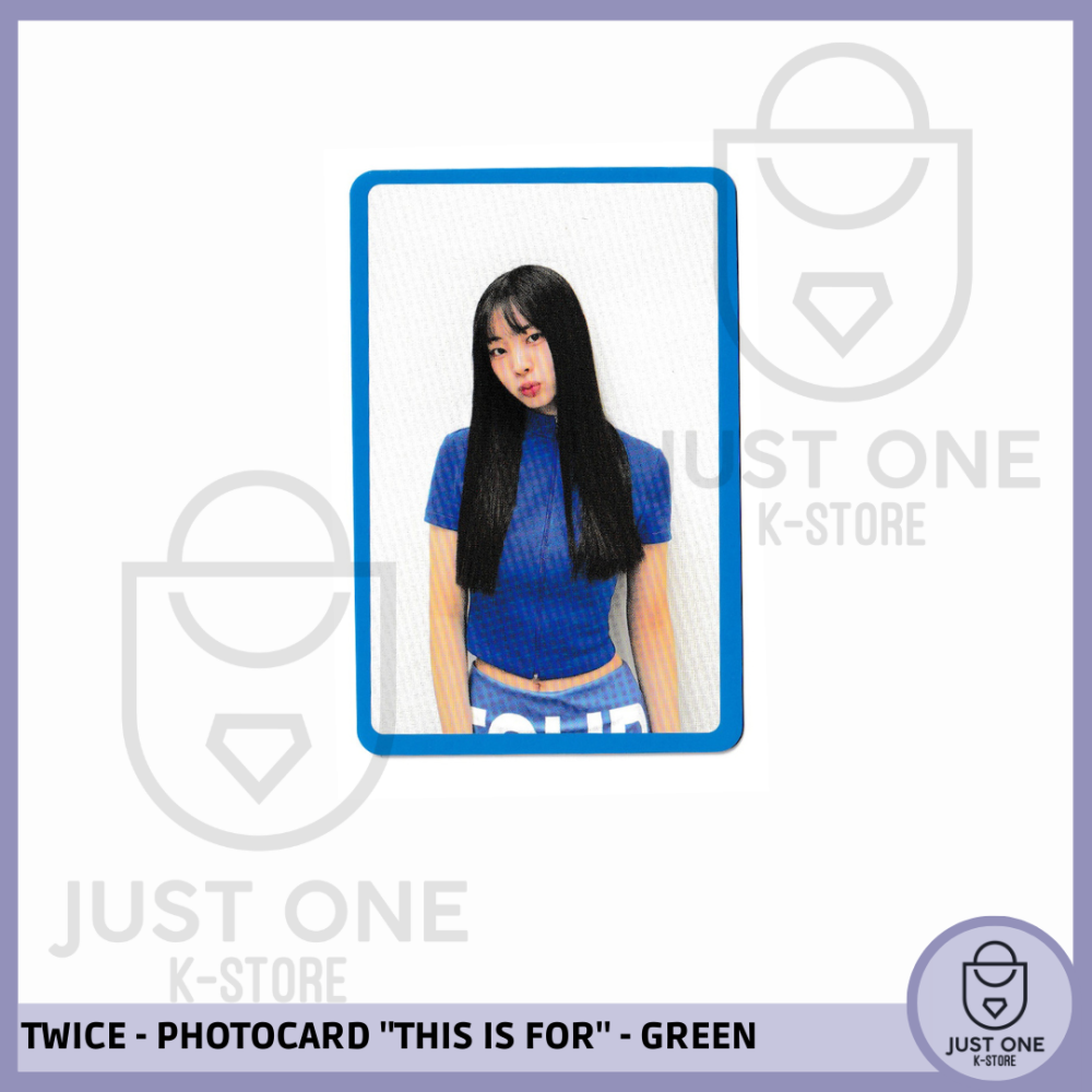 TWICE - PHOTOCARD THIS IS FOR (Blue) (Dahyuh)