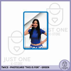 TWICE - PHOTOCARD THIS IS FOR (Blue) (Jihyo)