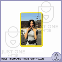 TWICE - PHOTOCARD THIS IS FOR (Yellow) (Jeongyeon)