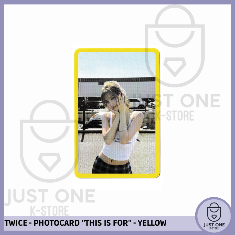 TWICE - PHOTOCARD THIS IS FOR (Yellow) (Momo)