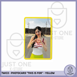 TWICE - PHOTOCARD THIS IS FOR (Yellow) (Dahyun)