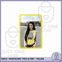 TWICE - PHOTOCARD THIS IS FOR (Yellow) (Jihyo)