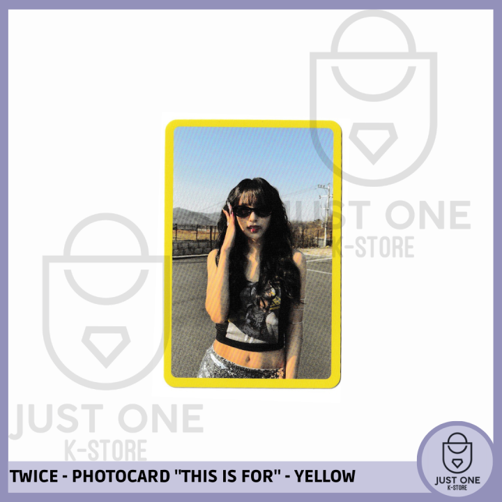 TWICE - PHOTOCARD THIS IS FOR (Yellow) (Mina)