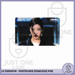 LE SSERAFIM - PHOTOCARD [FEARLESS] Music Korea POB (Kazuha)