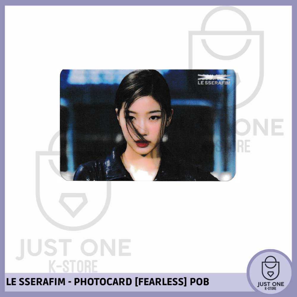 LE SSERAFIM - PHOTOCARD [FEARLESS] Music Korea POB (Kazuha)