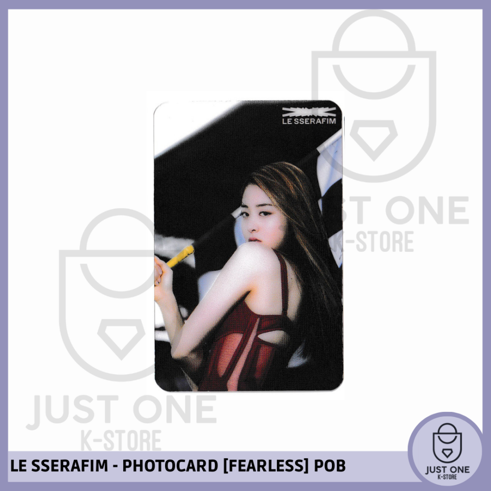 LE SSERAFIM - PHOTOCARD [FEARLESS] Music Korea POB (Huh Yunjin)