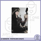 LE SSERAFIM - PHOTOCARD [CRAZY] OFFICIAL "MINI PHOTOCARD" (Kazuha)