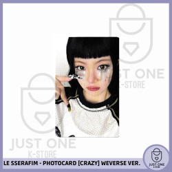 LE SSERAFIM - PHOTOCARD [CRAZY] Weverse Ver. A (Eunchae)