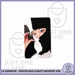LE SSERAFIM - PHOTOCARD [CRAZY] Weverse Ver. B (Eunchae)