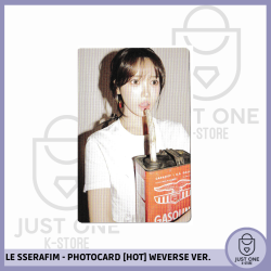 LE SSERAFIM - PHOTOCARD [HOT] Weverse Ver. B (Chaewon)