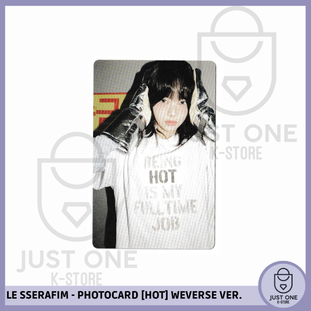 LE SSERAFIM - PHOTOCARD [HOT] Weverse Ver. B (Eunchae)