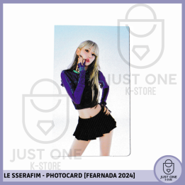 LE SSERAFIM - PHOTOCARD [FEARNADA 2024] Fan Meeting (Sakura)
