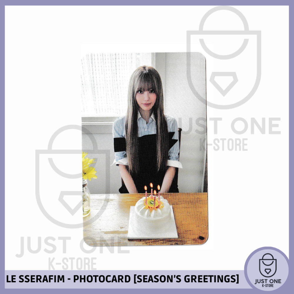 LE SSERAFIM - PHOTOCARD [SEASON'S GREETINGS] (Sakura)