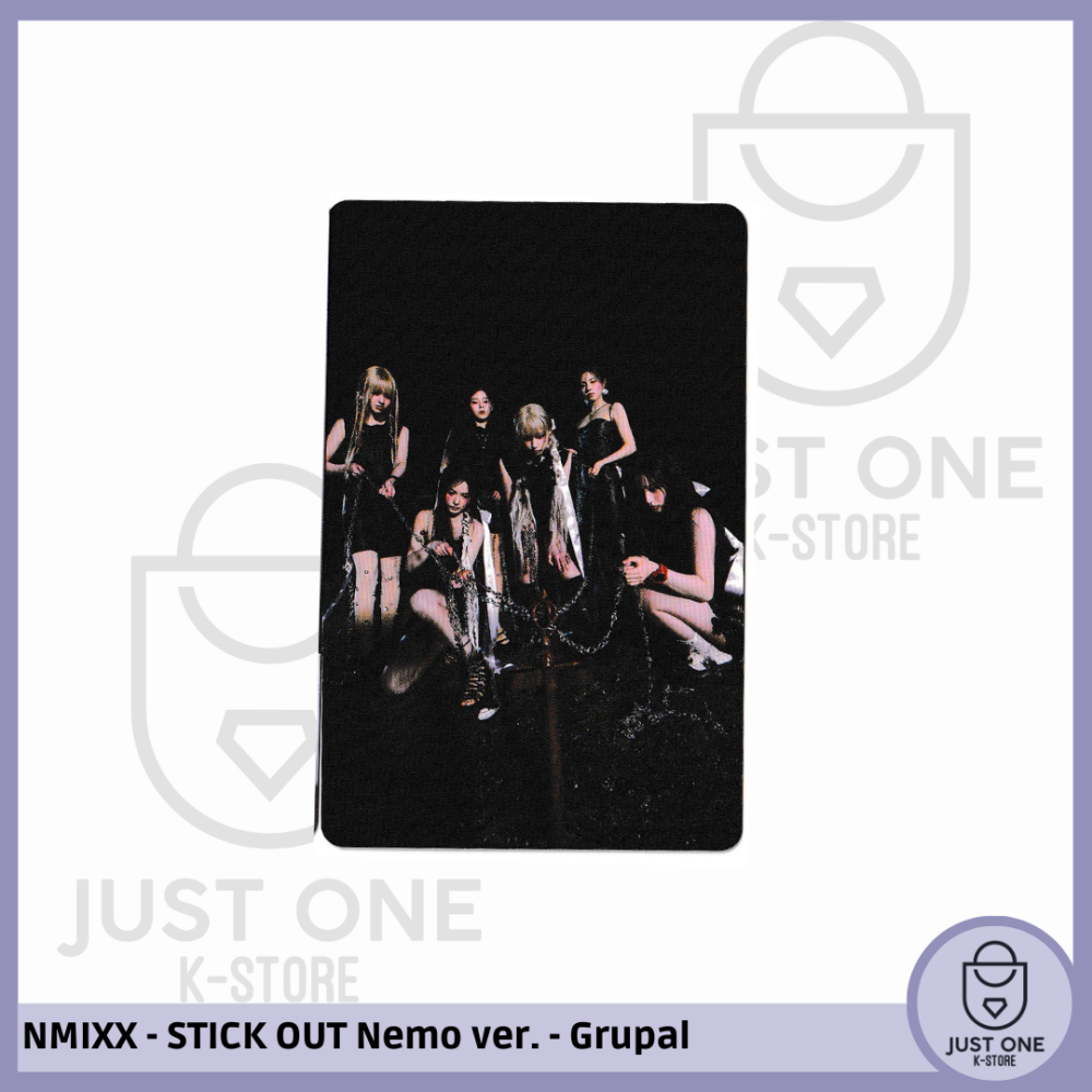 NMIXX - FE304: STICK OUT - [NEMO VER.] PHOTOCARD - GRUPAL