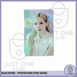 BLACKPINK - THE GAME OST "THE GIRLS" - PHOTOCARD -  ROSE
