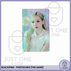 BLACKPINK - THE GAME OST "THE GIRLS" - PHOTOCARD -  ROSE