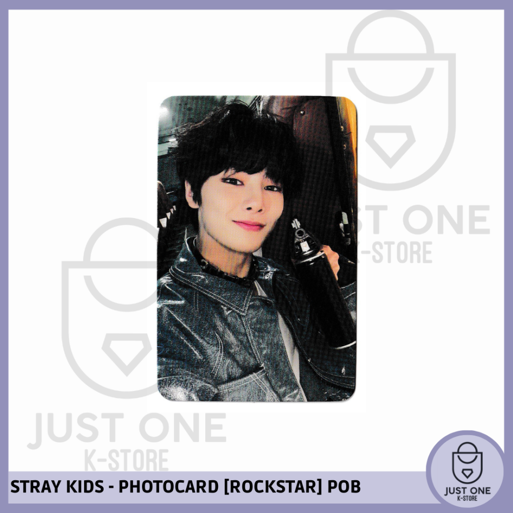 STRAY KIDS - PHOTOCARD [ROCKSTAR] POB Music Korea (I.N.)
