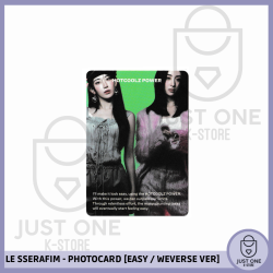 LE SSERAFIM - PHOTOCARD [EASY / WEVERSE VER.] (Sakura & Yunjin) V3