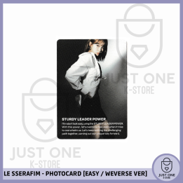 LE SSERAFIM - PHOTOCARD [EASY / WEVERSE VER.] (Chaewon)