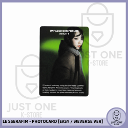 LE SSERAFIM - PHOTOCARD [EASY / WEVERSE VER.] (Chaewon) III