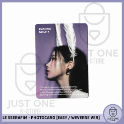 LE SSERAFIM - PHOTOCARD [EASY / WEVERSE VER.] (Kazuha)