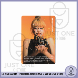 LE SSERAFIM - PHOTOCARD [EASY / WEVERSE VER.] (Eunchae) II