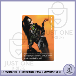LE SSERAFIM - PHOTOCARD [EASY / WEVERSE VER.] (Sakura) II