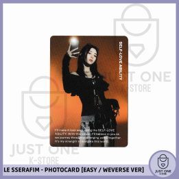 LE SSERAFIM - PHOTOCARD [EASY / WEVERSE VER.] (Yunjin) II