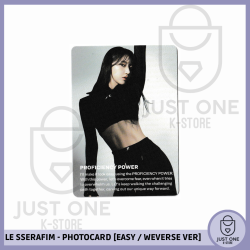LE SSERAFIM - PHOTOCARD [EASY / WEVERSE VER.] (Sakura) IV