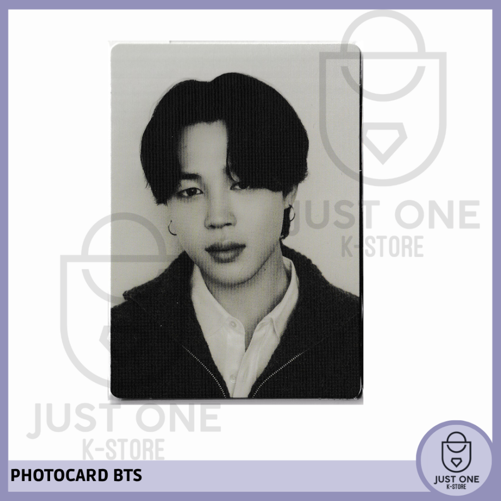 BTS - 2024 POP-UP MONOCHROME OFFICIAL PHOTO CARD - JIMIN 2