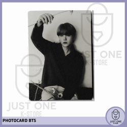 BTS - 2024 POP-UP MONOCHROME OFFICIAL PHOTO CARD - SUGA 2