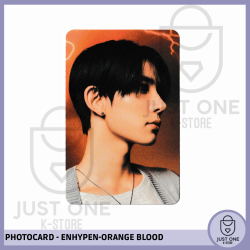 ENHYPEN - ORANGE BLOOD - PHOTOCARD - POB MUSIC KOREA -HEESEUNG