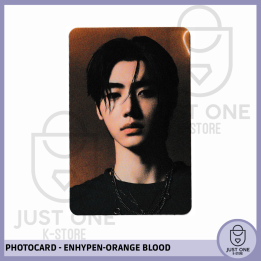 ENHYPEN - ORANGE BLOOD - PHOTOCARD - POB MUSIC KOREA -Sunghoon