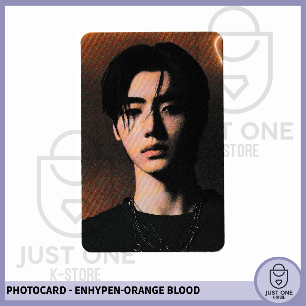 ENHYPEN - ORANGE BLOOD - PHOTOCARD - POB MUSIC KOREA -Sunghoon
