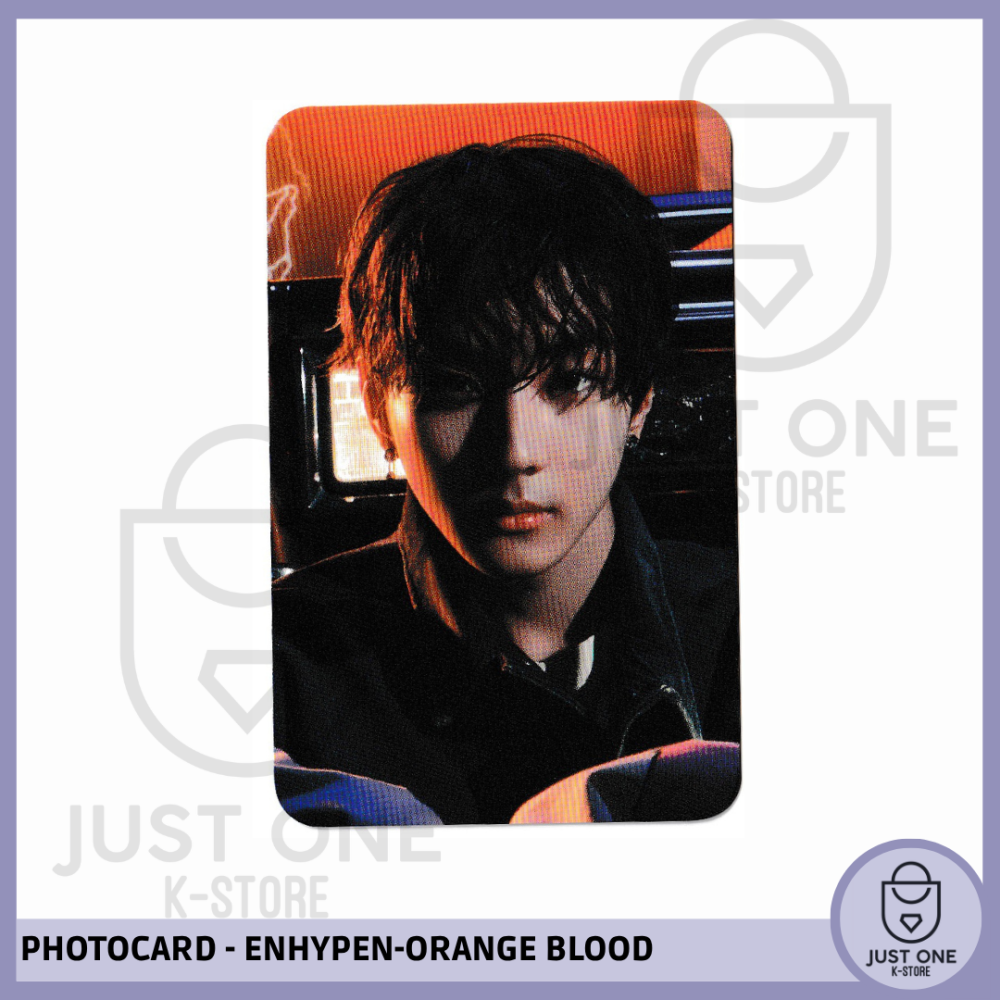 ENHYPEN - ORANGE BLOOD - PHOTOCARD - POB MUSIC KOREA -Jungwon