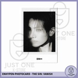 ENHYPEN - THE SIN:VANISH - POLAROID TYPE PHOTOCARD - POB MUSIC KOREA - HEESEUNG