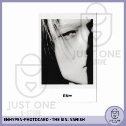 ENHYPEN - THE SIN:VANISH - POLAROID TYPE PHOTOCARD - POB MUSIC KOREA - NIKI