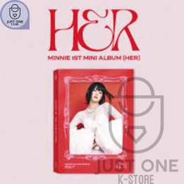 MINNIE ((G) I-DLE) SU 1er Mini álbum (Photobook - Rojo Ver)