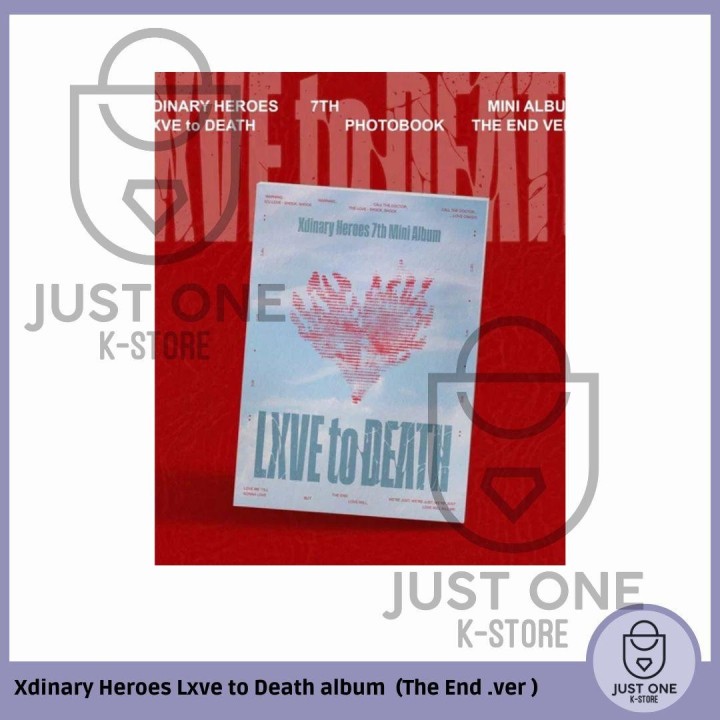 Xdinary Heroes Lxve to Death album  (The End  .ver)