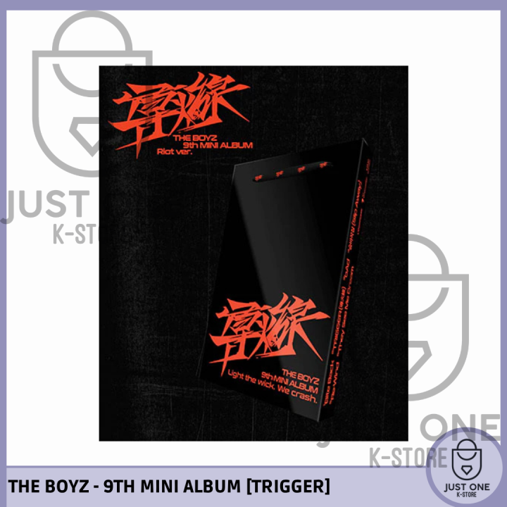 THE BOYZ - 9th Mini Album [TRIGGER] - Riot ver.