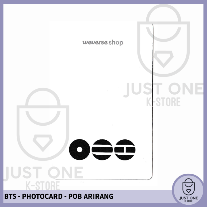 BTS - RM - PHOTOCARD ARIRANG WEVERSE SHOP POB