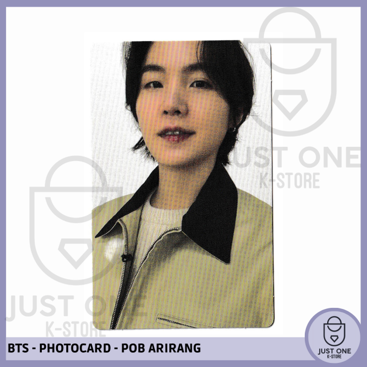 BTS - SUGA - PHOTOCARD ARIRANG WEVERSE SHOP POB