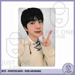 BTS - JIN - PHOTOCARD ARIRANG WEVERSE SHOP POB