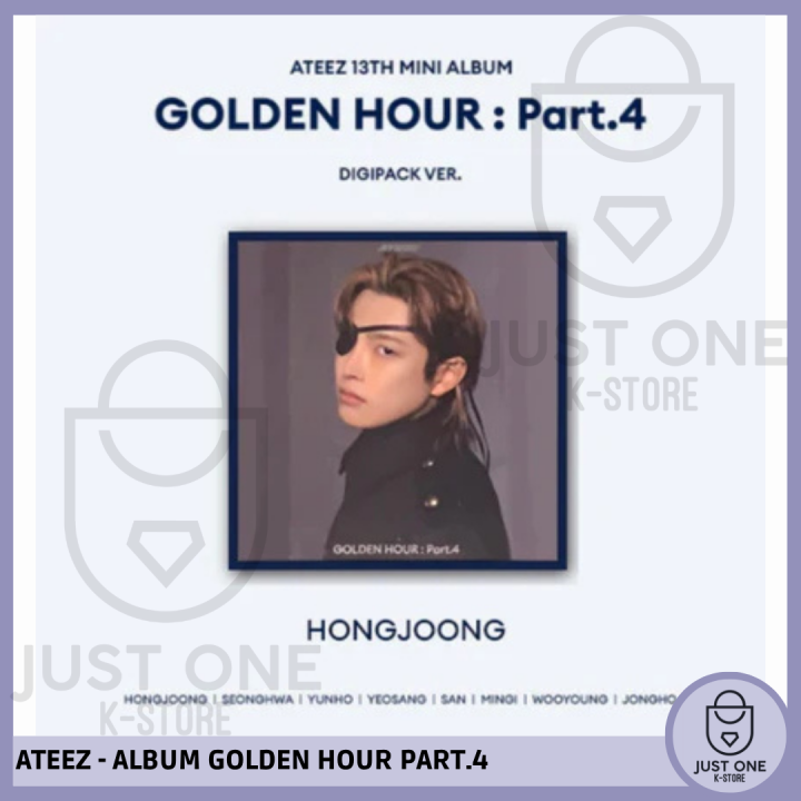 ATEEZ - GOLDEN HOUR : Part.4 [13th Mini Álbum] Digipack ver.