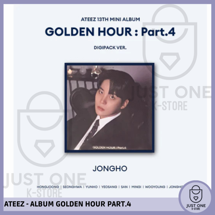 ATEEZ - GOLDEN HOUR : Part.4 [13th Mini Álbum] Digipack ver.