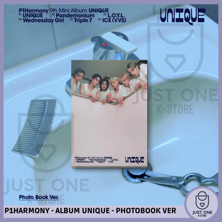 P1HARMONY - 9th Mini Album 'UNIQUE' (Photobook Ver. B)