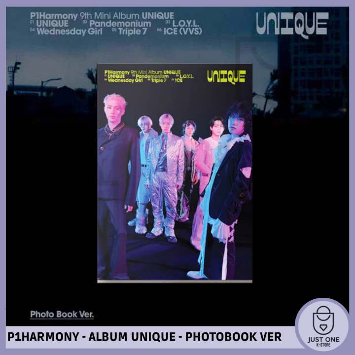 P1HARMONY - 9th Mini Album 'UNIQUE' (Photobook Ver. C)