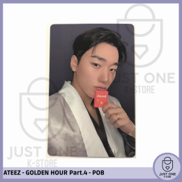 ATEEZ - PHOTOCARD GOLDEN HOUR PART.4 - TOKTOQ POB (SAN)