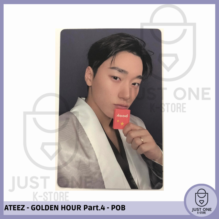 ATEEZ - PHOTOCARD GOLDEN HOUR PART.4 - TOKTOQ POB (SAN)