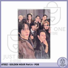 ATEEZ - PHOTOCARD GOLDEN HOUR PART.4 - TOKTOQ POB (GRUPAL)